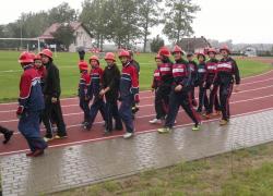 Powiatowe zawody sportowo-pożarnicze młodzieżowych drużyn pożarniczych. - 15.09.2012