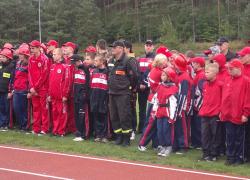 Powiatowe zawody sportowo-pożarnicze młodzieżowych drużyn pożarniczych. - 15.09.2012