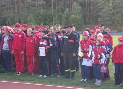 Powiatowe zawody sportowo-pożarnicze młodzieżowych drużyn pożarniczych. - 15.09.2012