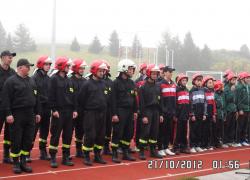 Zwycięstwo w gminnych zawodach sportowo-pożarniczych. - 21.10.2012