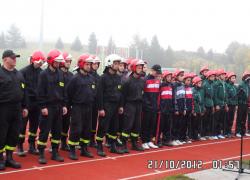 Zwycięstwo w gminnych zawodach sportowo-pożarniczych. - 21.10.2012