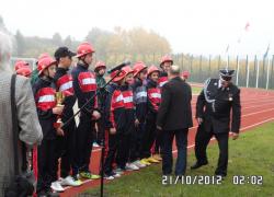 Zwycięstwo w gminnych zawodach sportowo-pożarniczych. - 21.10.2012