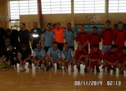 Historyczne zwycięstwo w halowym turnieju piłki nożnej - 08.11.2014