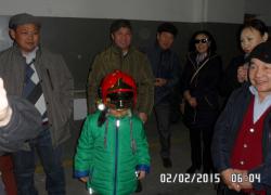 Niecodzienna wizyta z dalekiej Mongolii - 02.02.2015