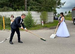 Uroczystość ślubna Angeliki i Macieja - 5.08.2023