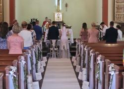 Uroczystość ślubna Estery i Krzysztofa - 09.09.2023