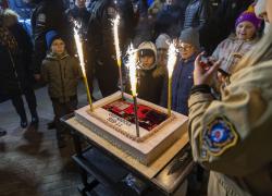 Powitanie nowego ciężkiego pojazdu ratowniczo-gaśniczego - 17.01.2025