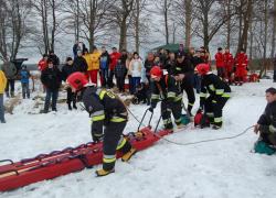 Ćwiczenia z ratownictwa lodowego - 18.02.2012