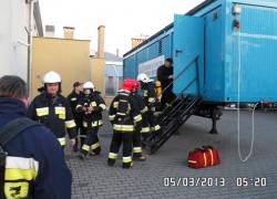 Szkolenie praktyczne w komorze dymowej - 05.03.2013