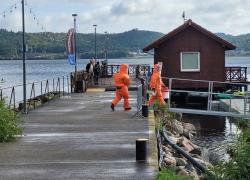 Ćwiczenia na jeziorze Żarnowieckim - 17.09.2025
