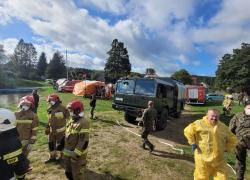 Ćwiczenia na jeziorze Żarnowieckim - 17.09.2025