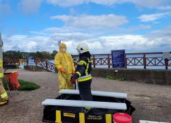 Ćwiczenia na jeziorze Żarnowieckim - 17.09.2025