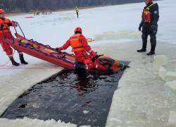 Ćwiczenia z zakresu ratownictwa lodowego - 24.01.2026