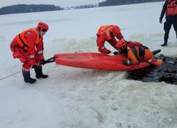 Ćwiczenia z zakresu ratownictwa lodowego - 24.01.2026
