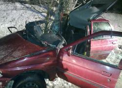 Wypadek samochodowy na trasie Opalino-Rybno - 21.01.2011