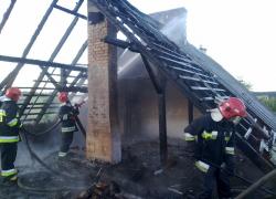 Tragiczny pożar budynku mieszkalnego w Gniewinie - 26.06.2011