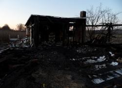 Pożar budynku w Opalinie - 02.03.2012
