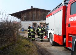 Pożar mieszkania w Salinie - 17.03.2012