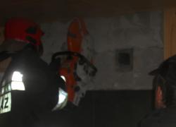 Pożar domku letniskowego w Nadolu - 25.03.2012