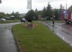 Śmiertelny wypadek motocyklowy w Czymanowie - 01.07.2012