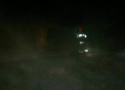 Pożar stodoły w Bychowie. - 27.11.2012