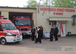 Uroczystość przekazania samochodu ratowniczo-gaśniczego - 02.06.2013