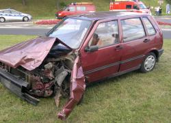 Wypadek samochodowy w Czymanowie - 23.07.2013