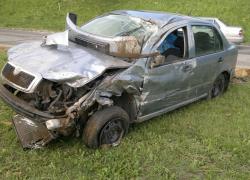 Wypadek samochodowy w Czymanowie - 23.07.2013