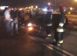 Wypadek samochodowy w Czymanowie - 27.07.2013