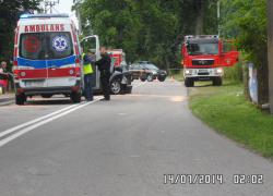 Tragiczny wypadek samochodowy w Tadzinie - 14.07.2014