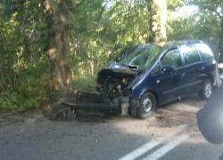 Wypadek na trasie Opalino-Rybno - 26.08.2014