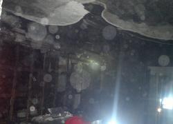Pożar pomieszczenia garażowego w Gniewinie - 28.09.2015