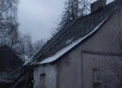 Pożar domu w Toliszczku - 13.01.2016