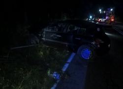 Wypadek samochodowy w Czymanowie - 25.08.2017