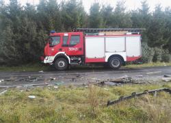 Wypadek samochodowy w Kartoszynie - 03.10.2017