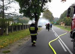 Uszkodzony gazociąg w Rybnie - 07.10.2017