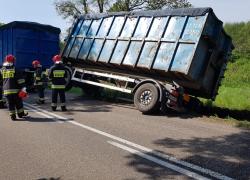 Miejscowe zagrożenie na trasie Opalino-Rybno - 20.05.2019