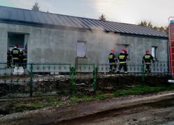 Zadymienie budynku w Czymanowie - 05.01.2020