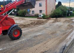 Zagrożenie na ulicy św. Augustyna w Nadolu - 28.06.2024