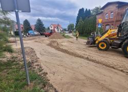 Zagrożenie na ulicy św. Augustyna w Nadolu - 28.06.2024