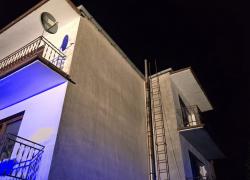 Pożar sadzy w kominie w Gniewinie - 25.09.2025