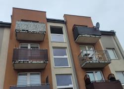 Pożar mieszkania w Gniewinie