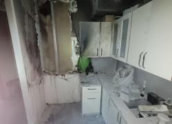 Pożar mieszkania w Gniewinie - 06.10.2025