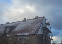 Pożar komina w Bychowie - 30.12.2025