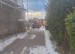 Pożar komina w Bychowie - 30.12.2025