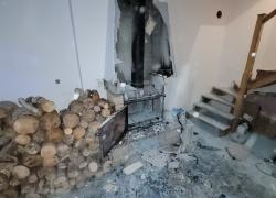 Pożar kominka w Nadolu - 31.12.2025