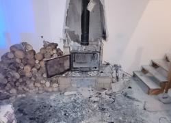 Pożar kominka w Nadolu - 31.12.2025