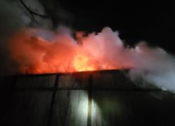 Pożar budynku wielorodzinnego w Nadolu - 02.03.2026