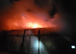 Pożar budynku wielorodzinnego w Nadolu - 02.03.2026