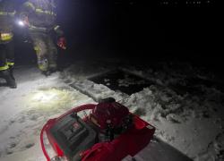 Pożar budynku wielorodzinnego w Nadolu - 02.03.2026